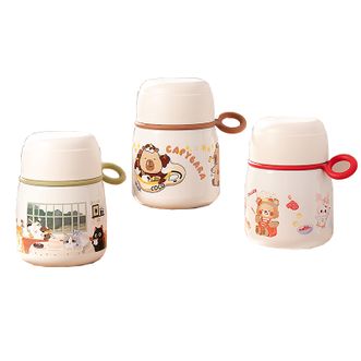 迪乐贝尔/DILLER  焖烧杯316不锈钢焖烧壶保温饭盒男女士学生真空保温杯闷烧壶罐 【升级316L内胆】420ml