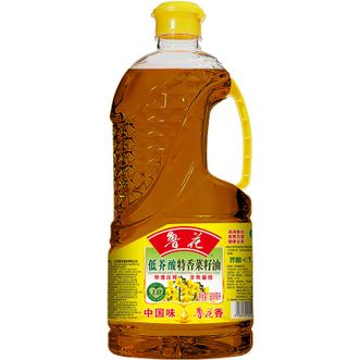 鲁花  低芥酸菜籽油900mL香味浓榨得香