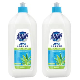 超能  APG食品用洗洁精  508g*2瓶  植物洁净去油去渍不伤手