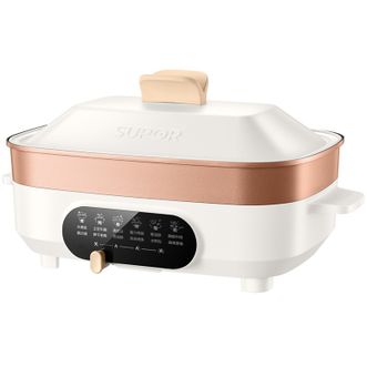 苏泊尔（SUPOR）  美食家系列多功能方形煎烤机 JD3424D08 1500W