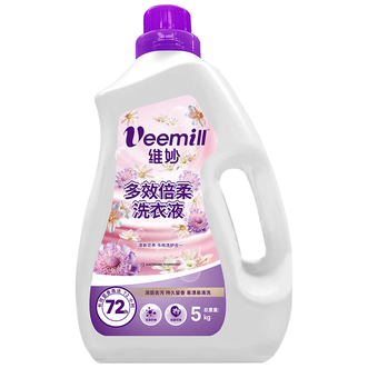 维妙/Veemill  多效倍柔洗衣液持久留香洗衣液5kg