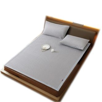 罗曼罗兰/ROMROL  凉席 冰感豆豆席三件套 灰色 三件套 黑科技凉感+立体透气设计 凉而不冰 罗曼罗兰/ROMROL  凉席 冰感豆豆席三件套 灰色 三件套 黑科技凉感+立体透气设计 凉而不冰