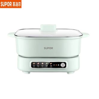 苏泊尔（SUPOR）  鸳鸯锅H60FC887Y 电火锅 火锅专用锅分体式6L家用多功能一体电热锅电煮锅涮肉火锅锅