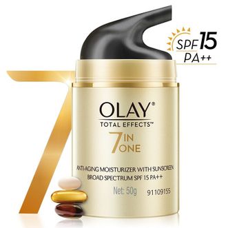 玉兰油/Olay  多效防晒霜50g女士护肤品隔离提亮肤色细致毛孔保湿滋润修护