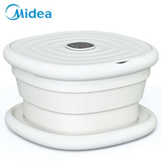 美的（Midea）泡脚桶 足浴盆按摩折叠便携恒温加热泡脚盆洗脚盆 MK-AY0101