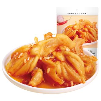 小胡鸭（xiao hu duck）  川辣蒜香去骨鸭掌180g