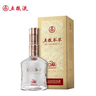 五粮液  五粮本草金花500ml52度送礼聚会白酒