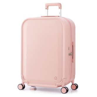 爱华仕  拉杆箱  时尚耐磨登机行李箱  商务旅行密码箱  20英寸  OCX6671  粉色