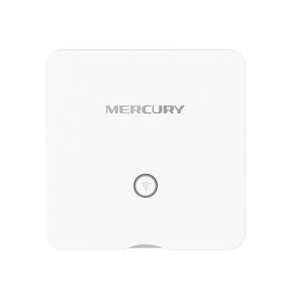水星/Mercury  AC1900双频无线面板AP 千兆端口 全屋WiFi覆盖 PoE供电 家用别墅组网 MIAP1900GP