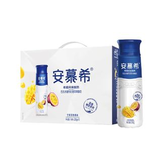 伊利  高端畅饮型安慕希芒果百香果风味酸奶230g*10瓶整箱