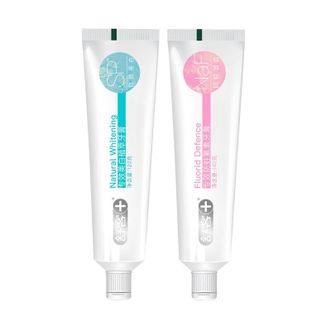 舒客  专效防蛀美白牙膏组合(清新薄荷)260g