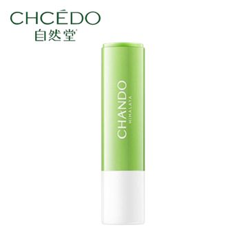 自然堂/Chando  唇膏茶萃润纹小绿管护唇膏补水保湿防干裂男女通用 小绿管护唇膏3g