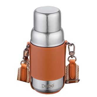 德铂（Debo）  潘多拉 纯钛保温杯  DEP-889  450ml  大容量焖茶杯办公室泡茶杯户外便携养生钛杯