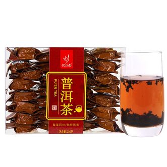 忆江南  200g普洱云南原产普洱熟茶散装茶叶盒装（20小包）
