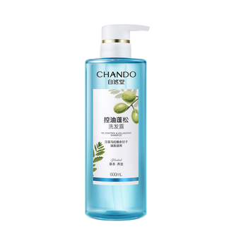 自然堂/Chando  草本养发控油蓬松去屑止痒洗发露 控油蓬松洗发露 600ml*1瓶