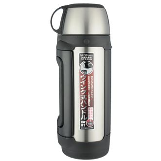 虎牌（TIGER）   保温杯 户外旅行真空杯便携运动水壶大容量保温壶 MHK-A17C-XC不锈钢色 1.65L