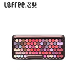 洛斐/LOFREE  EH112S 无线蓝牙机械键盘多系统兼容多功能电脑笔记本办公家用机械键盘 玫瑰金