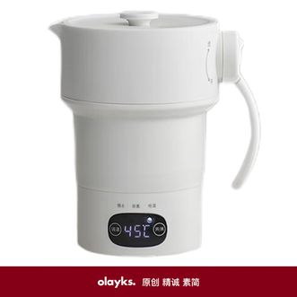 olayks.  烧水壶  折叠烧水壶 旅行电热水壶 迷你热水壶纯钛恒温水壶保温电水壶 OLK-K02A