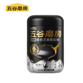 五谷磨房   低GI黑芝麻糊米糊 0糖版黑芝麻糊546g 即食速食早餐代餐粉