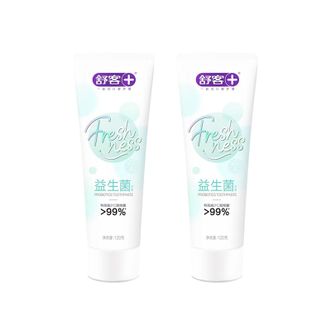 舒客悠净清新益生菌牙膏(清悦鲜果)120g调节酸碱平衡美白牙齿去黄去渍