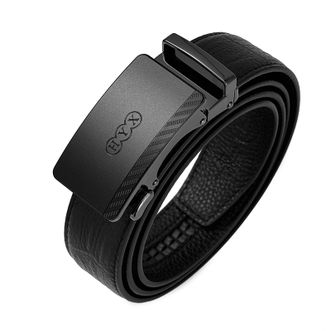 恒源祥  头层牛皮合金自动扣腰带 HYXP002