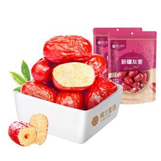 楼兰蜜语  新疆灰枣400g*2袋 红枣休闲食品零食蜜饯果干新疆特产