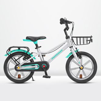 萌大圣  16寸中高端快拆曲柄可滑可骑超轻6-8岁铝合金儿童自行车