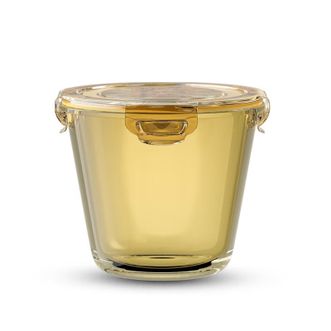 VISIONS  琥珀色圆形保鲜盒耐热玻璃 盒体微波炉烤箱可用700mL          SN-ACP700HRLN/CN