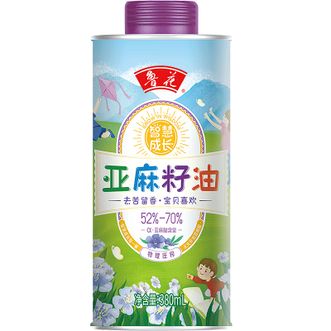 鲁花  亚麻籽油380ml*1（铁罐）