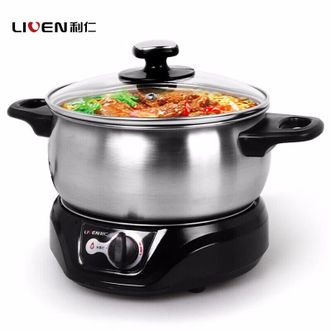 利仁（Liven）电火锅1.8L家用多功能电煮锅分体式大功率电热锅DHG-180F