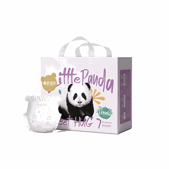 碧芭宝贝  熊猫胖达拉拉裤尿不湿 亲肤柔软 超薄透气