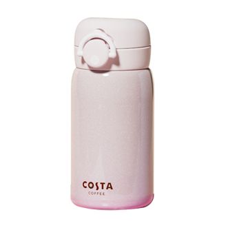  COSTA  弹盖迷你保温杯高颜值316L不锈钢水杯保温杯-许你桃花320ml  CDBW24027-PK