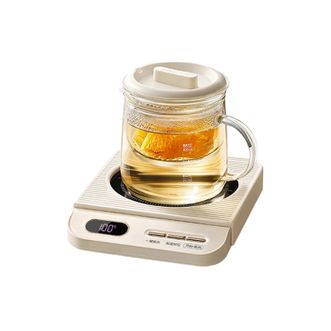 小熊/Bear  加热杯垫热牛奶神器恒温保温五档调温电热养生热奶温奶器0.4L DRBD-HC5E8