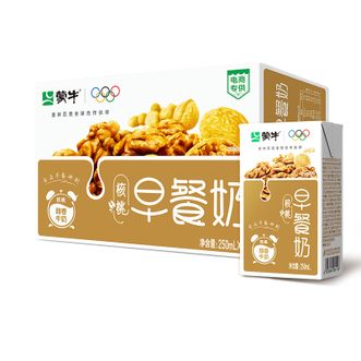 蒙牛  早餐奶核桃味牛奶250ml*16