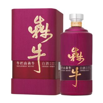 牛栏山 犇牛 酱香型白酒 53度二锅头  500ml 单瓶装