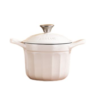 德世朗（DESLON）  禾味珐琅深煮锅 16cm 2.2L