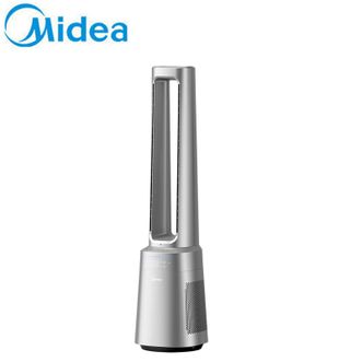 美的/Midea  电风扇家用智能语音遥控无叶塔扇净离子除菌轻音低噪可拆洗滤网AMS150G-JX