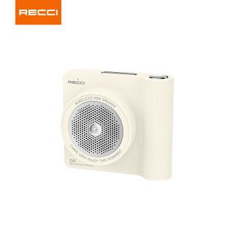RECCI  RSK-W48蓝牙音响小巧便捷蓝牙5.4复古造型1200毫安超大容量