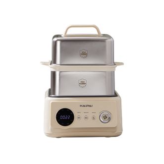 海牌（HAIPAI ）  双层大容量智能预约免看管不锈钢蒸笼