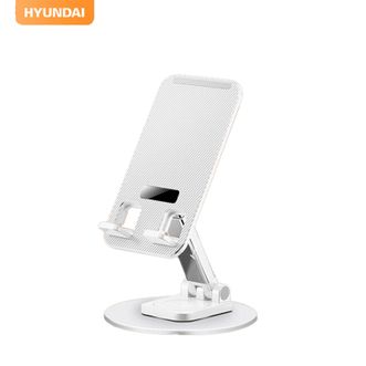 HYUNDAI  手机支架桌面支架可旋转升降懒人直播拍视频追剧神器 YH-C002白色