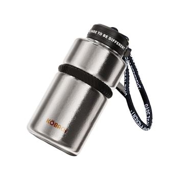 康巴赫/KOBACH  都市系列纯钛口袋保温杯230mL KH-B23T01 秘境银