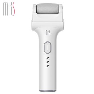 MKS  美克斯 电动磨脚器去死皮去角质磨老茧修脚器充电式磨脚神器脚后跟脚皮打磨器NV8615G白色