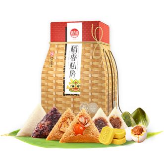稻香村  【11粽7味+绿豆冰糕+咸鸭蛋】端午礼 粽子礼盒1460g