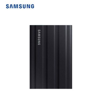 三星/Samsung  T7 Shield-暗夜黑 1TB Type-c 接口 移动固态硬盘  NVMe读速1050MB/s 手机直连笔记本外接 三防保护