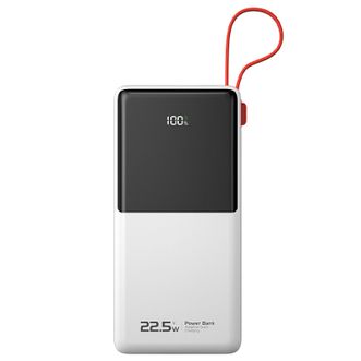纽曼（Newmine）  移动电源  1万毫安  自带线  M100快充版充电宝