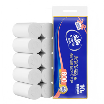 维达  无芯卷纸 超韧4层80克*10卷