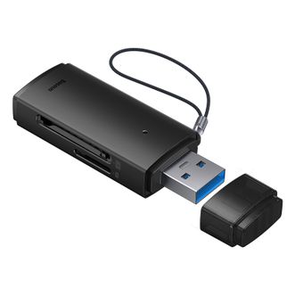 倍思/Baseus  USB双卡读卡器 SD/TF支持双卡同读