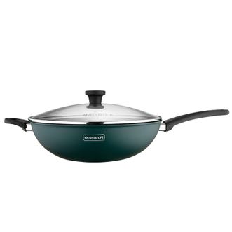 爱仕达（ASD）晶石新不沾炒锅32CM CL32S8WG
