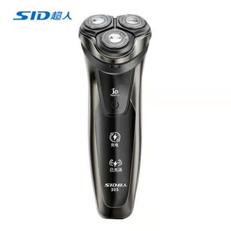 超人（SID）电动剃须刀3D三头全身水洗刮胡刀男士刮胡子刀 RS305