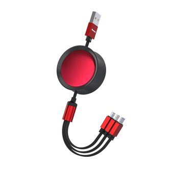 纽曼  XS17快充版 三合一伸缩数据线